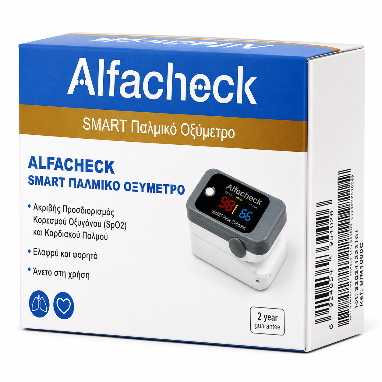 ALFACHECK PULSE OXYMETRE