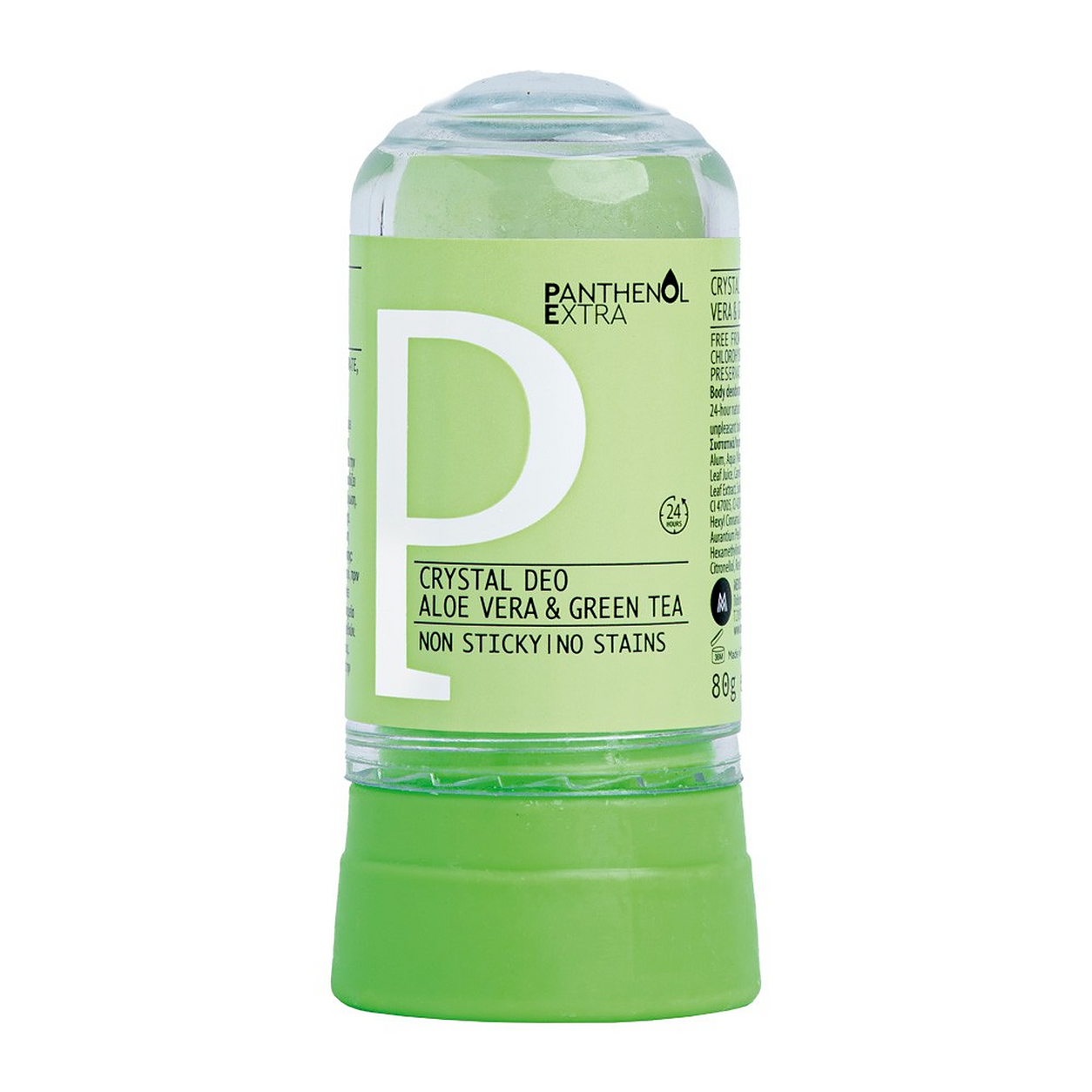 PANTHENOL EXTRA ALOE VERA & GREEN TEA CRYSTAL DEODORANT