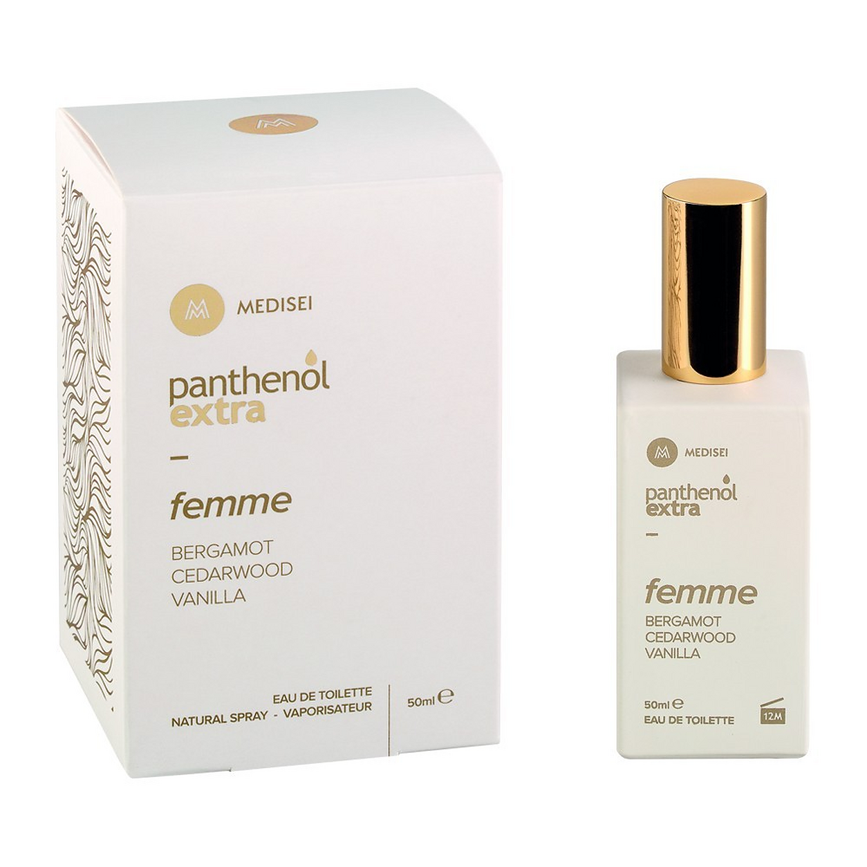 PANTHENOL EXTRA FEMME EAU DE TOILETTE 50ML