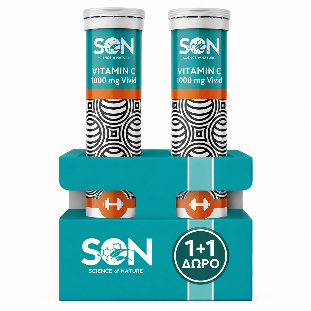 SON Vitamin C 1000 mg Vivid 20+20 Effervescent Tablets
