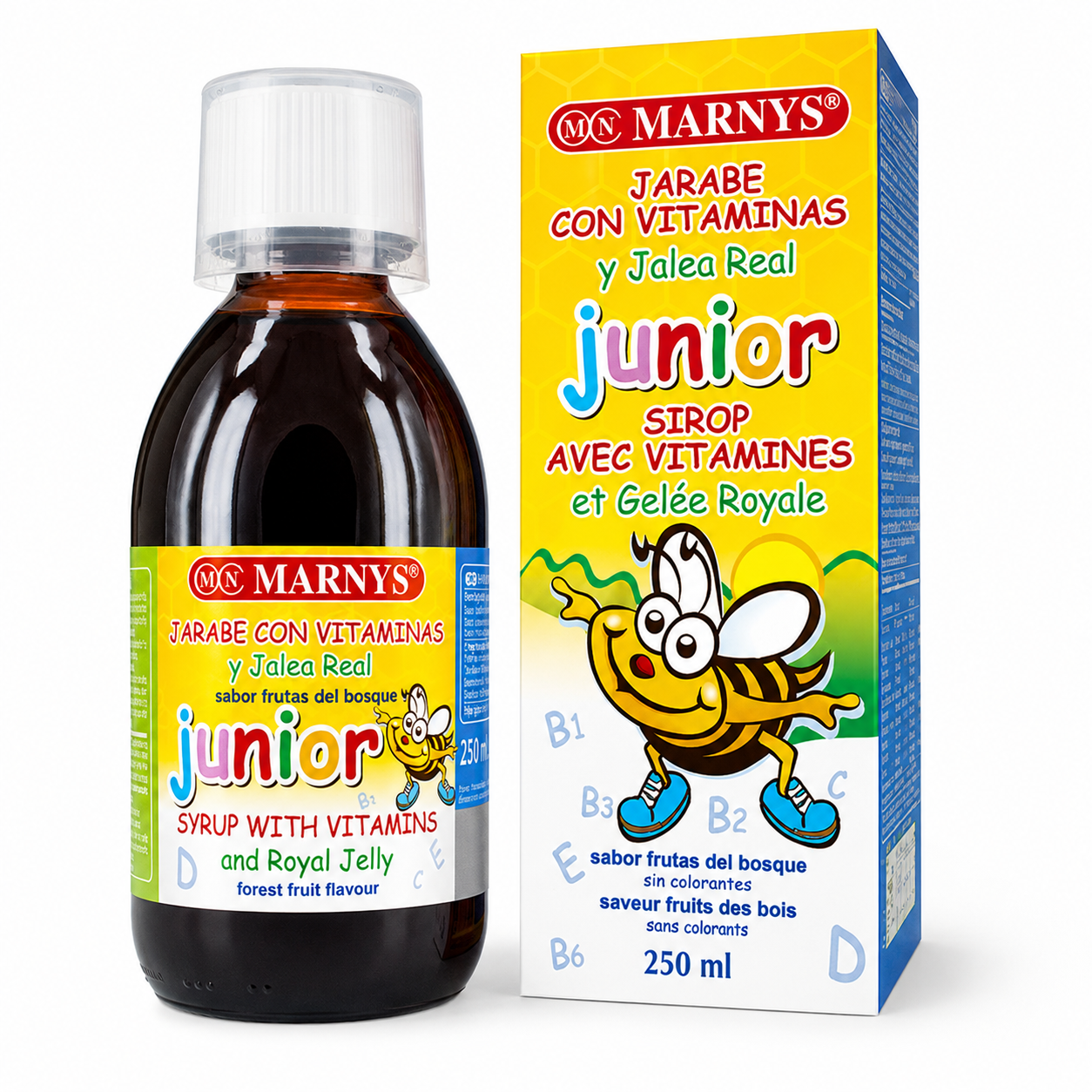 MARNYS Junior Multivitamin Syrup with Royal Jelly 125 or 250ml