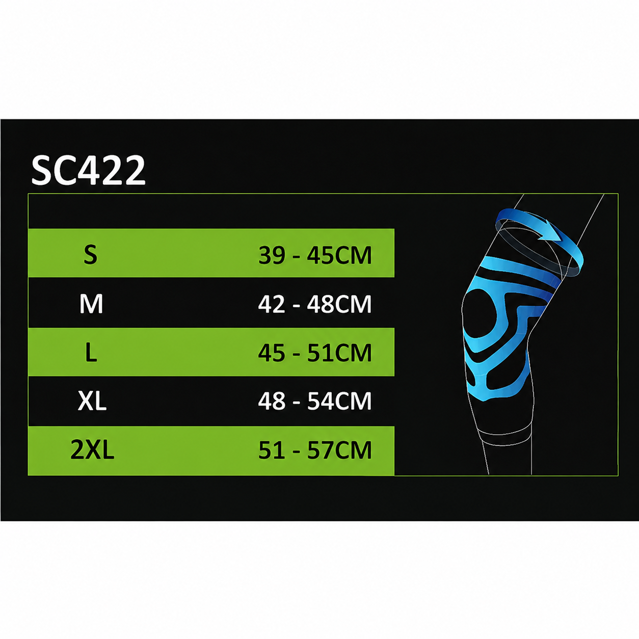 URIEL SC422 Knee Sleeve - Image 2