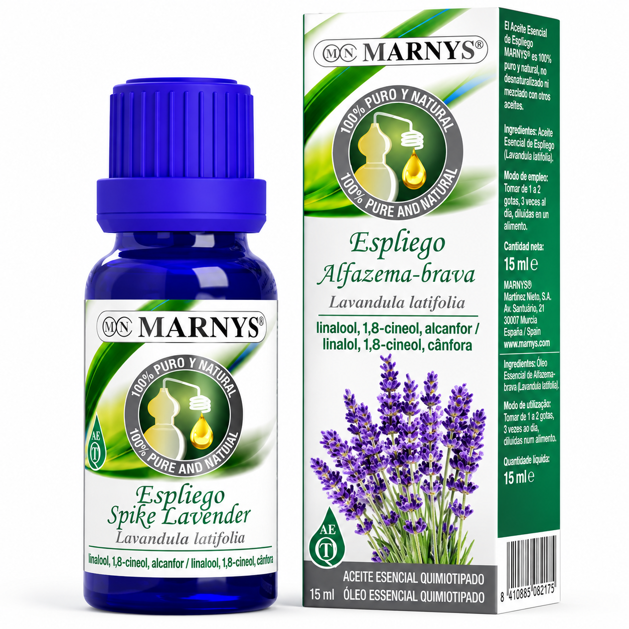 MARNYS Lavender Essential Oil 15ml