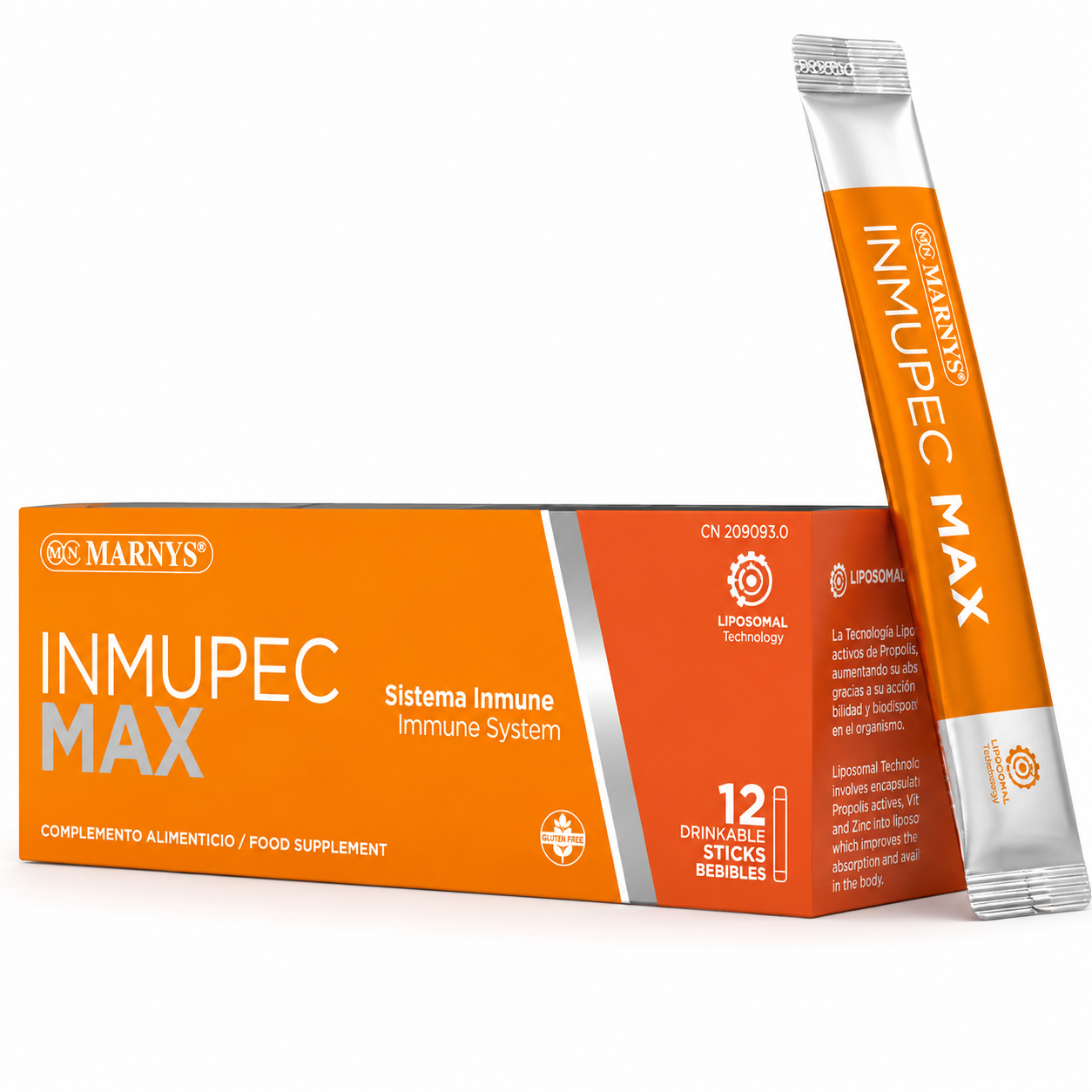MARNYS Immupec Max Liposomal 12 Sticks