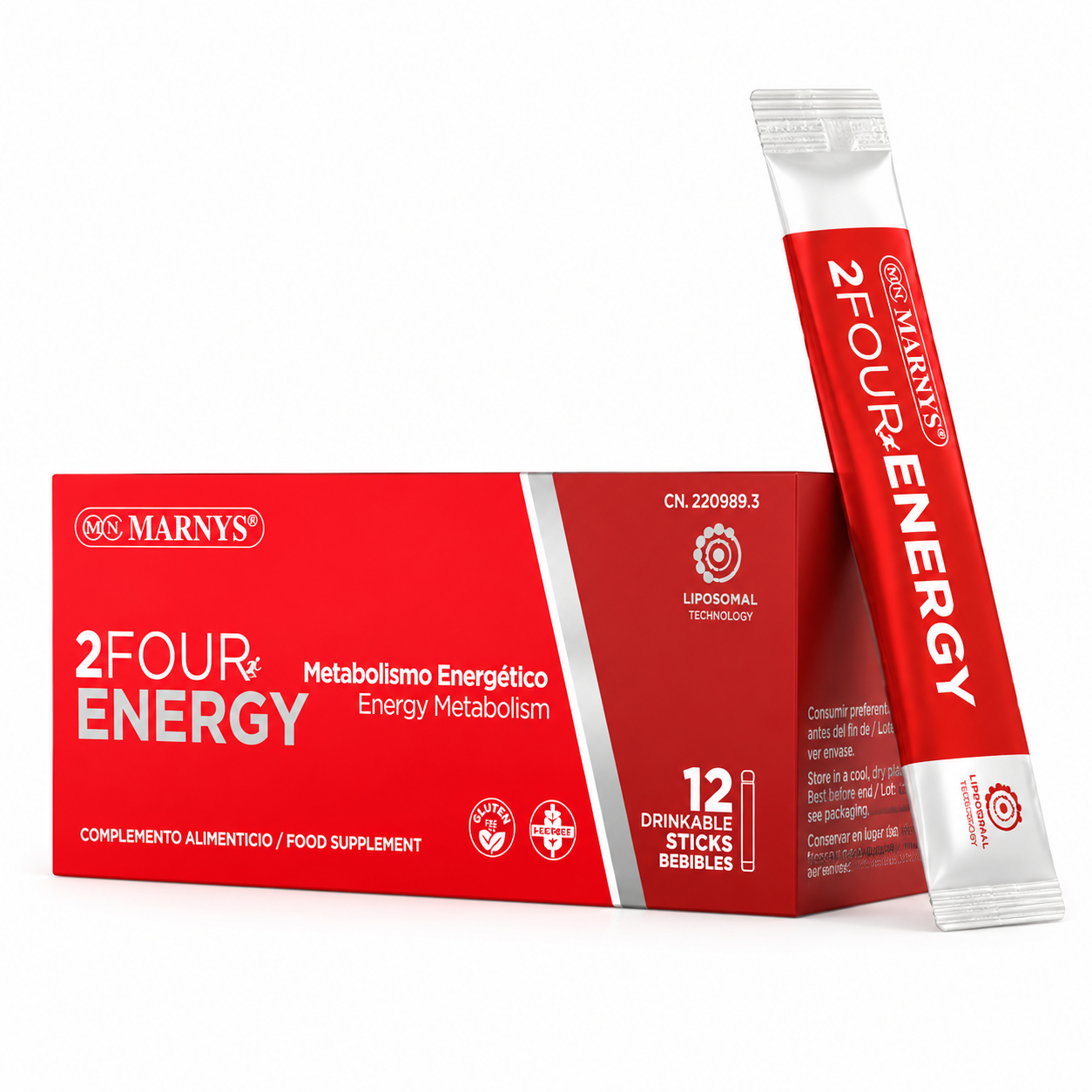 MARNYS 2 Four Energy Liposomal 12 Sticks
