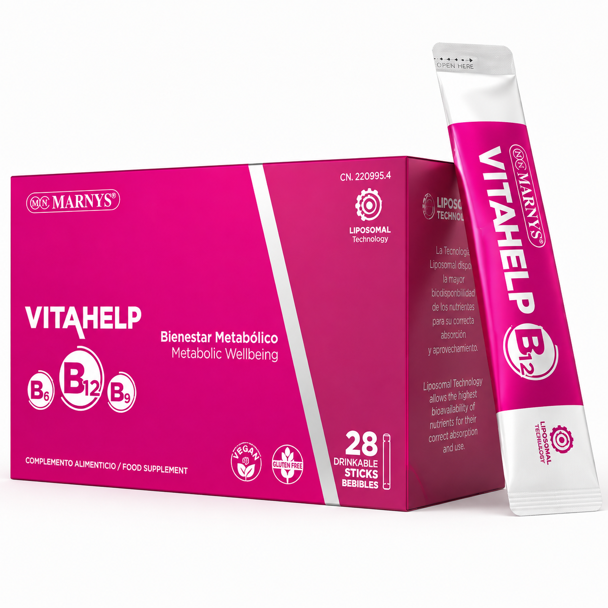 MARNYS B12 Liposomal 28 Sticks