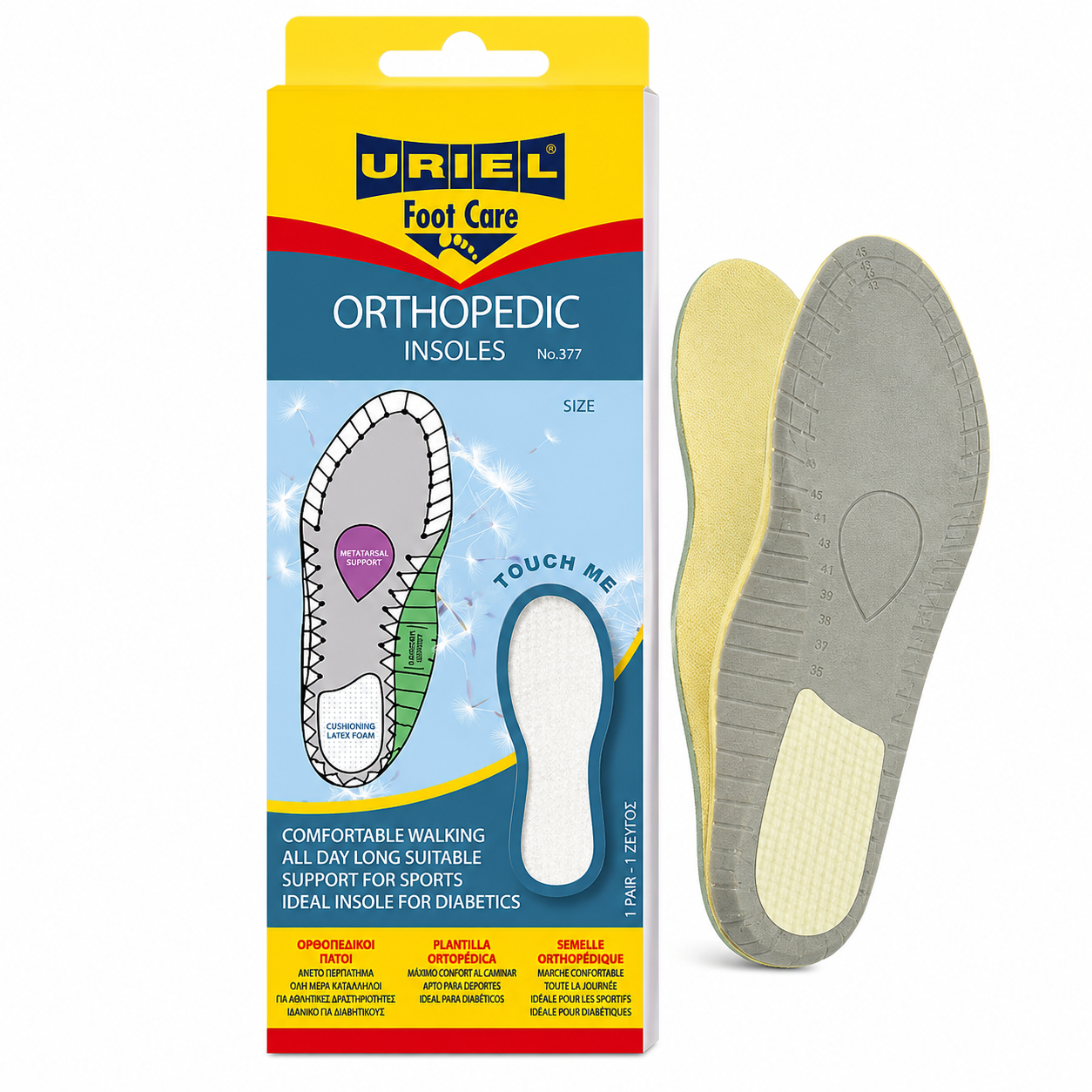 URIEL 377 Orthopedic Insoles