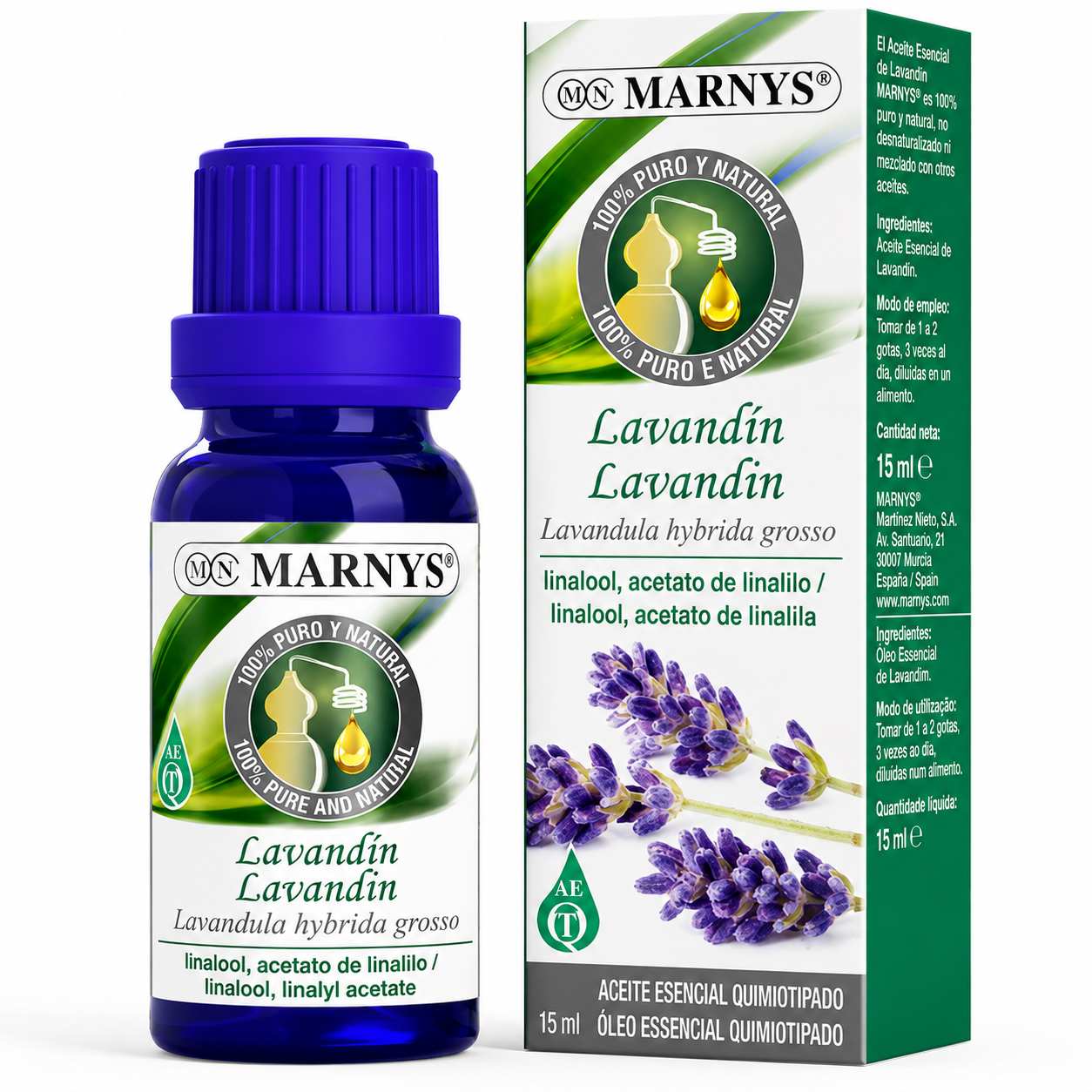 MARNYS Lavandin Essential Oil 15ml