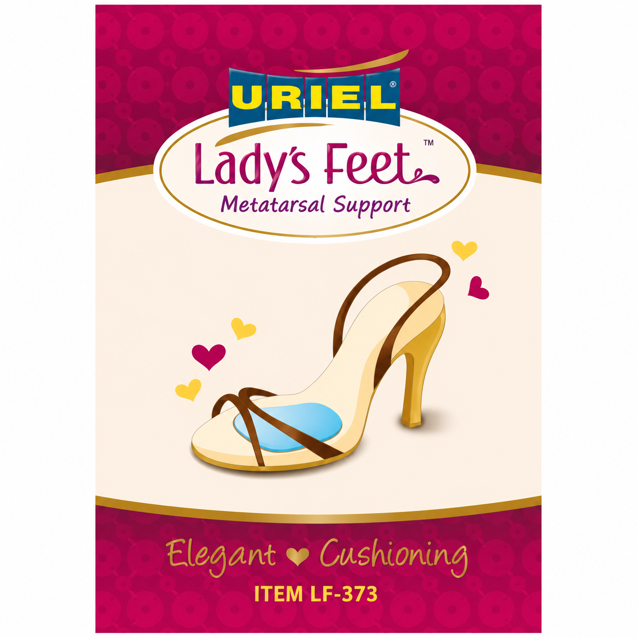 URIEL Lady's Feet LF373 Metatarsal Support