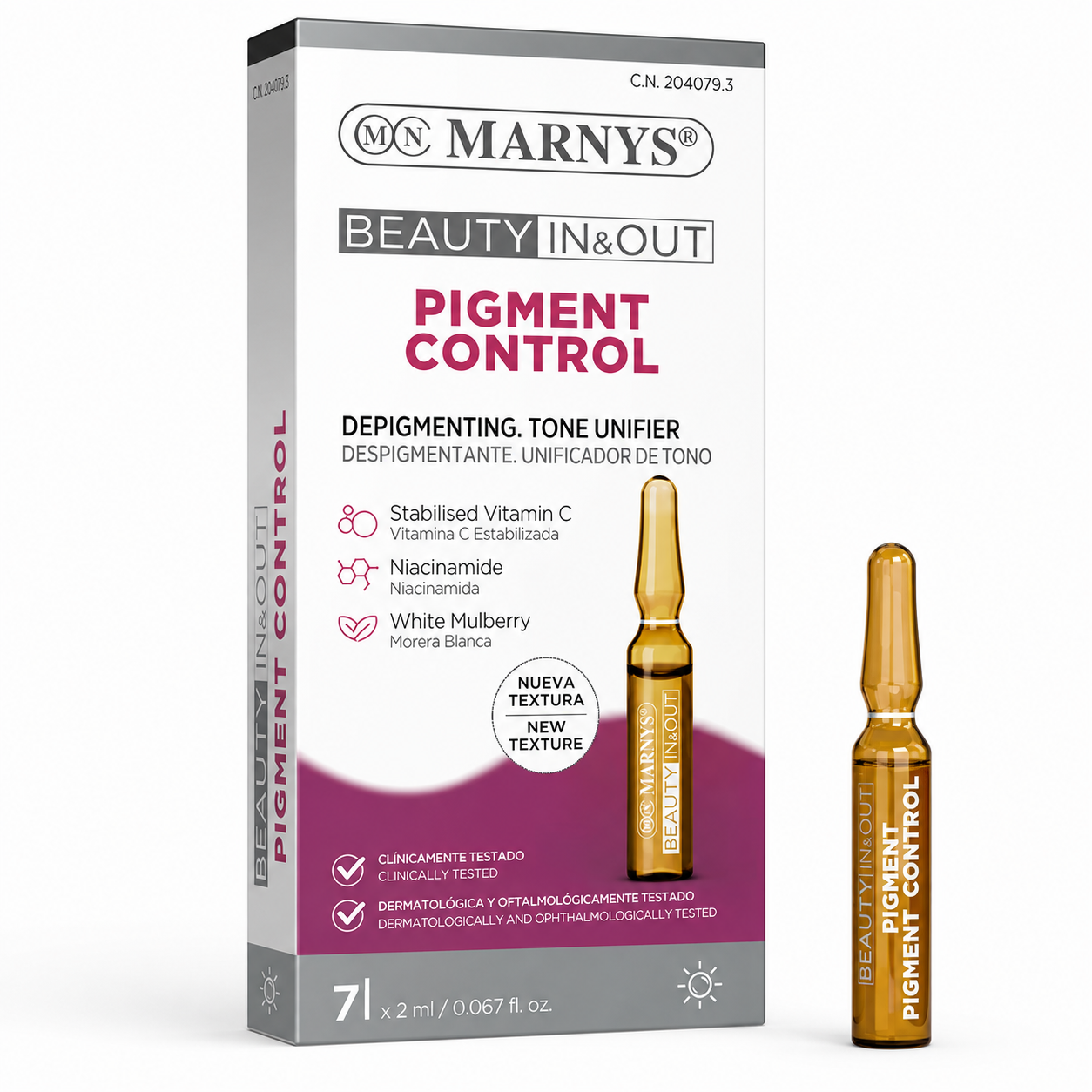 MARNYS Beauty In & Out Pigment Control 7 Ampoules