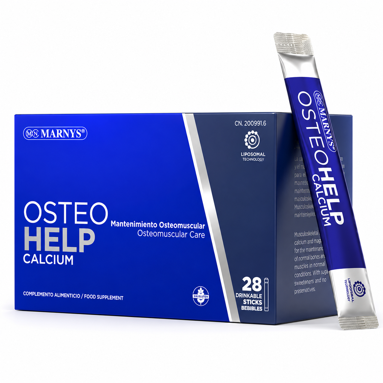 MARNYS Osteohelp Calcium Liposomal 28 Sticks