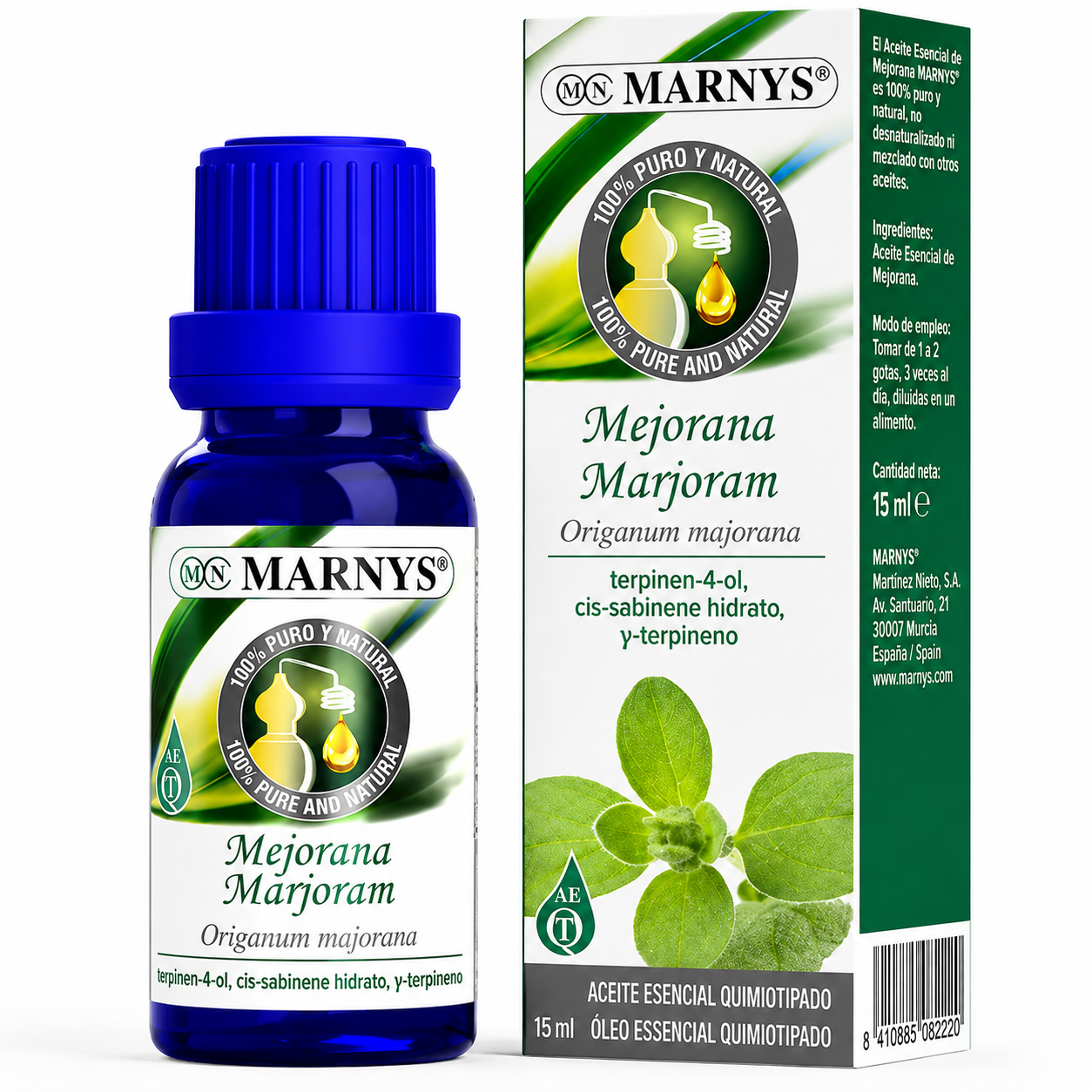 MARNYS Marjoram Essential Oil 15ml