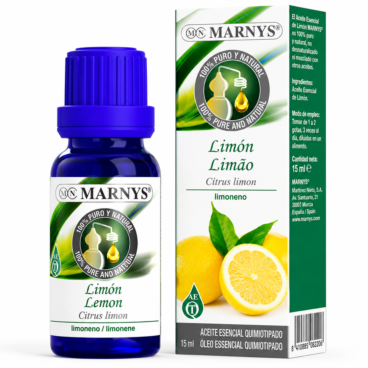 MARNYS Lemon Essential Oil 15ml