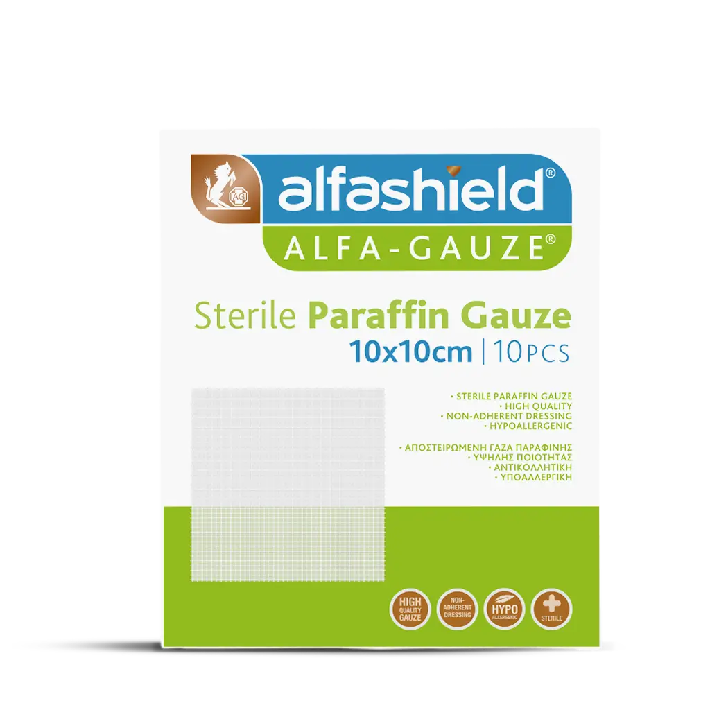 ALFASHIELD PARAFFIN GAUZE 10PCS - Image 4