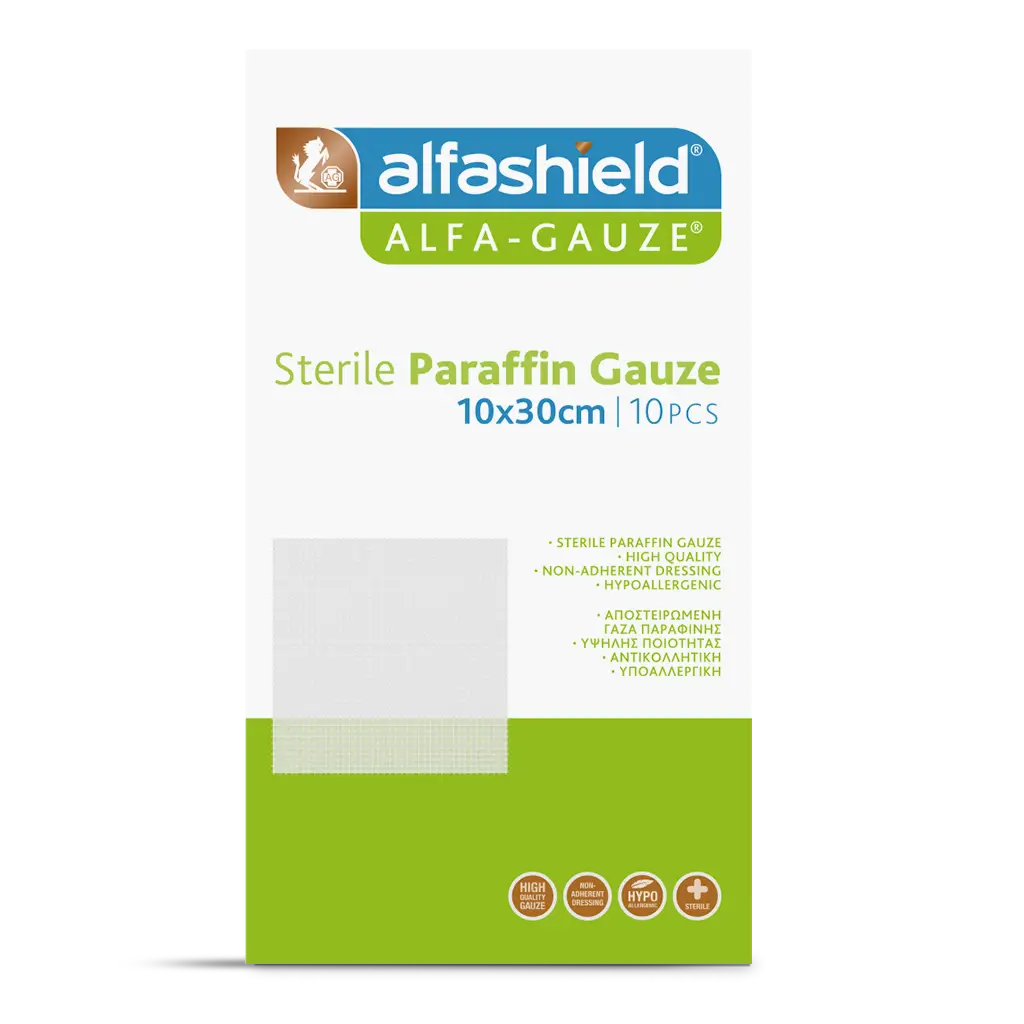 ALFASHIELD PARAFFIN GAUZE 10PCS - Image 6
