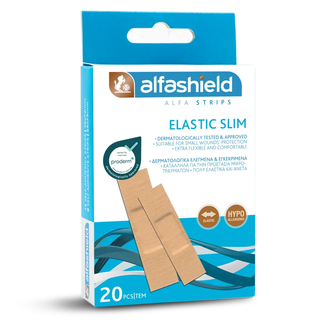 ALFASHIELD ALFA STRIPS ELASTIC 2 SIZES 20pcs