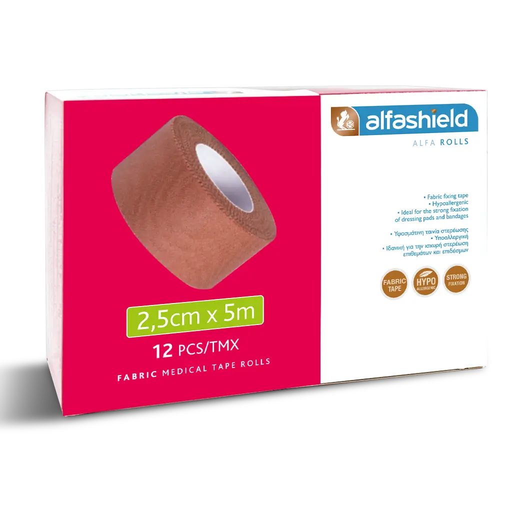 ALFASHIELD ALFAROLLS FABRIC TAPE 2.5x5m 12pcs - Image 2