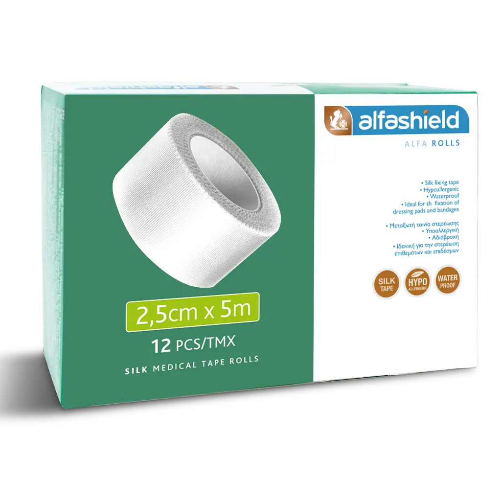 ALFASHIELD ALFAROLLS SILK TAPE 2.5x5m 12pcs - Image 2