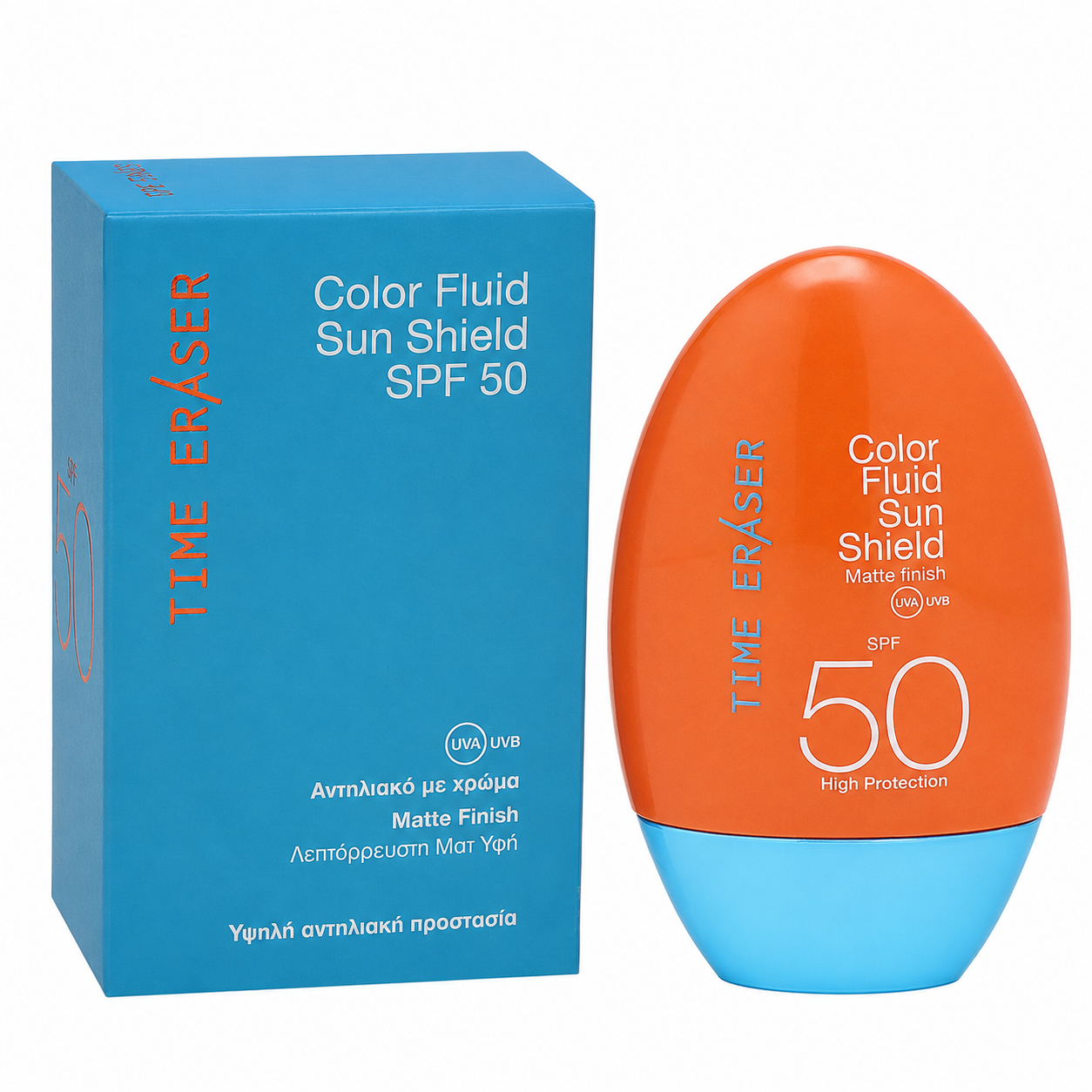 TIME ERASER COLOR FLUID SUN SHIELD SPF50