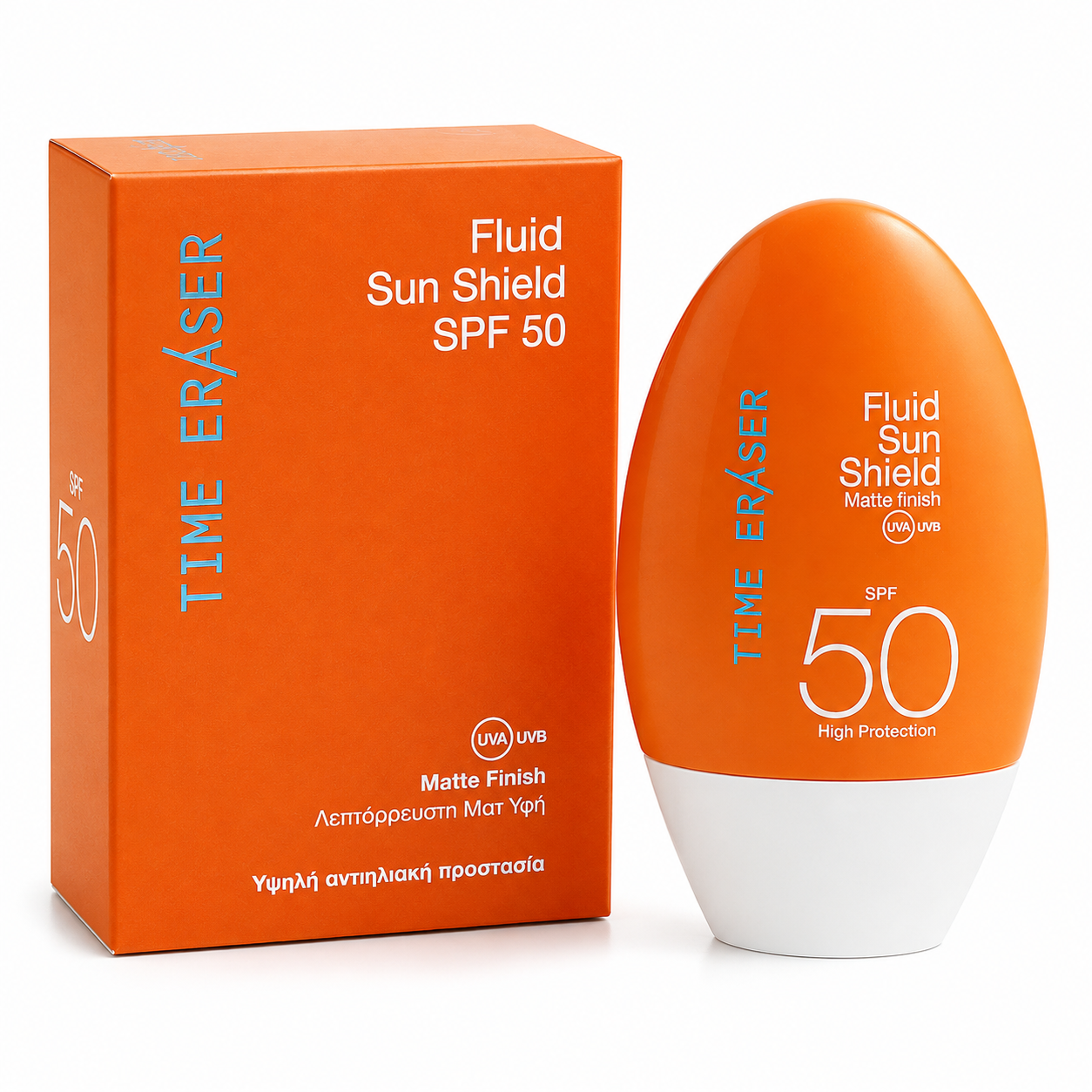 TIME ERASER FLUID SUN SHIELD SPF50