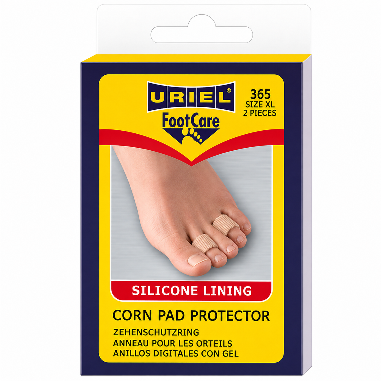 URIEL 365 Corn Pad Protector with Silicone Lining
