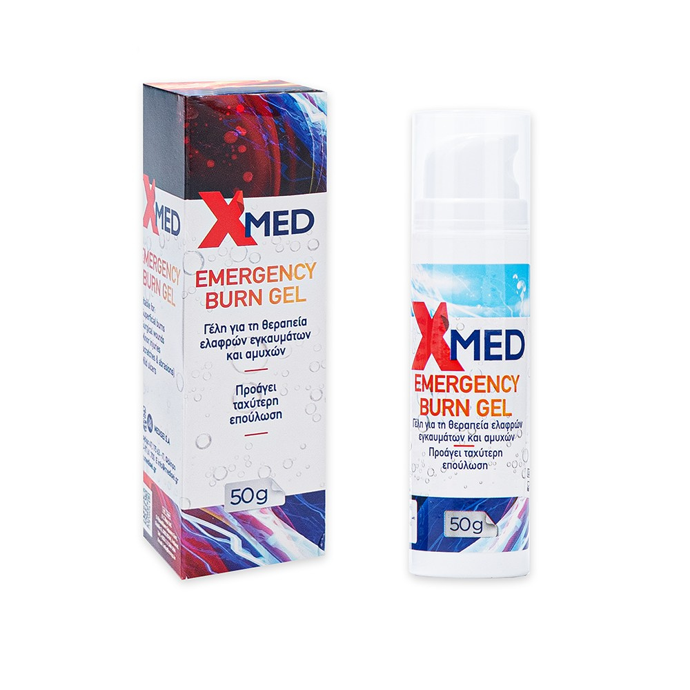 X-MED EMERGENCY BURN GEL 50g