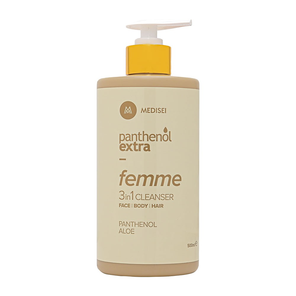 PANTHENOL EXTRA FEMME 3IN1 CLEANSER 500ML