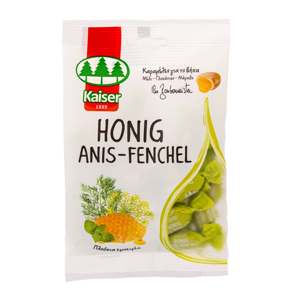 KAISER HONEY, ANISE & FENNEL LOZENGES