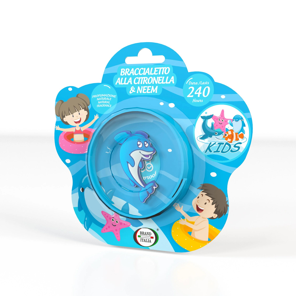 BRAND ITALIA KIDS NEEMO ANTI-MOSQUITO BRACELET