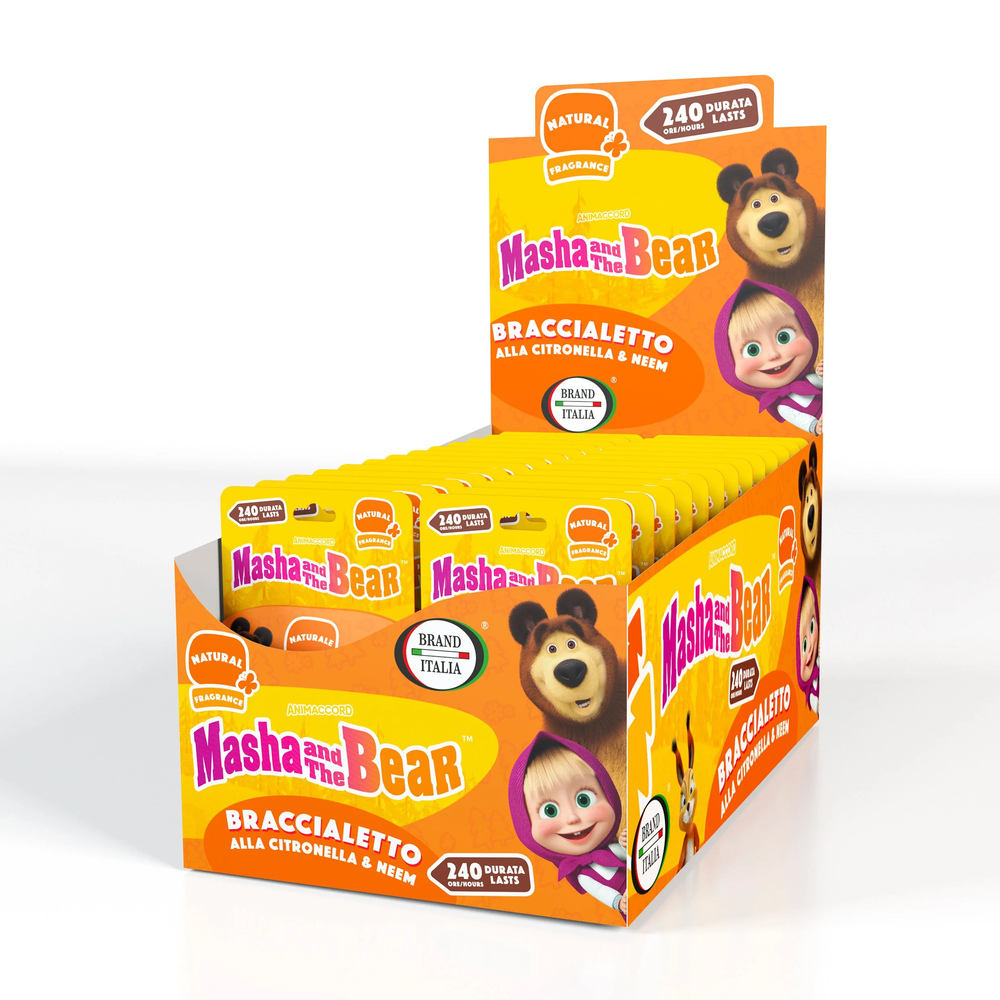 BRAND ITALIA MASHA & THE BEAR ANTI-MOSQUITO BRACELET - Image 2