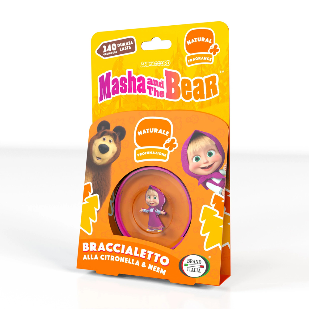 BRAND ITALIA MASHA & THE BEAR ANTI-MOSQUITO BRACELET