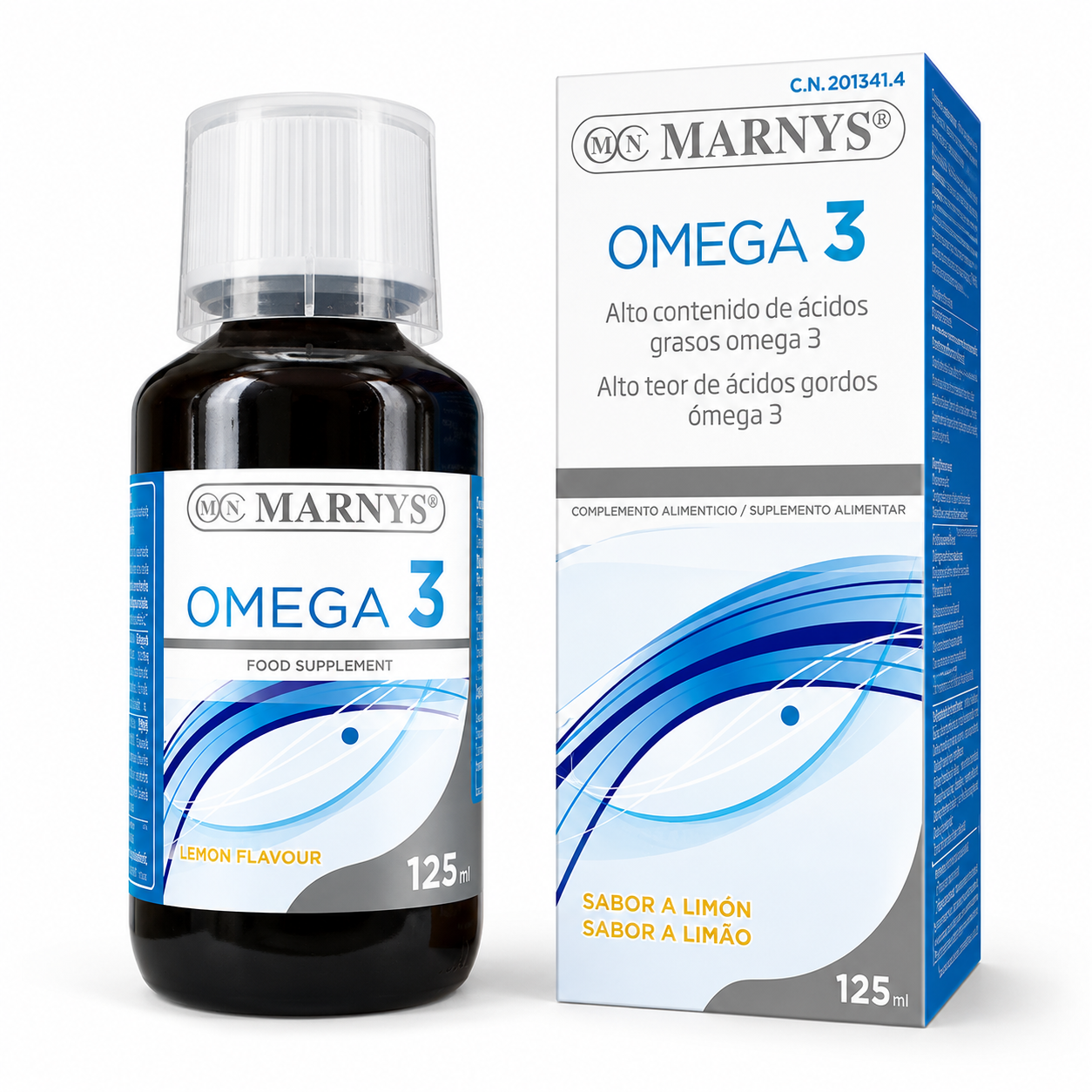 MARNYS Omega 3 Liquid 125 ml
