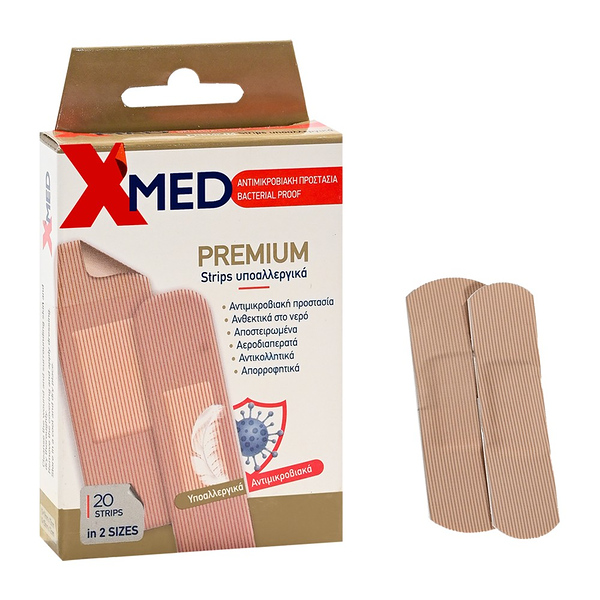 X-MED PREMIUM STRIPS 2 SIZES