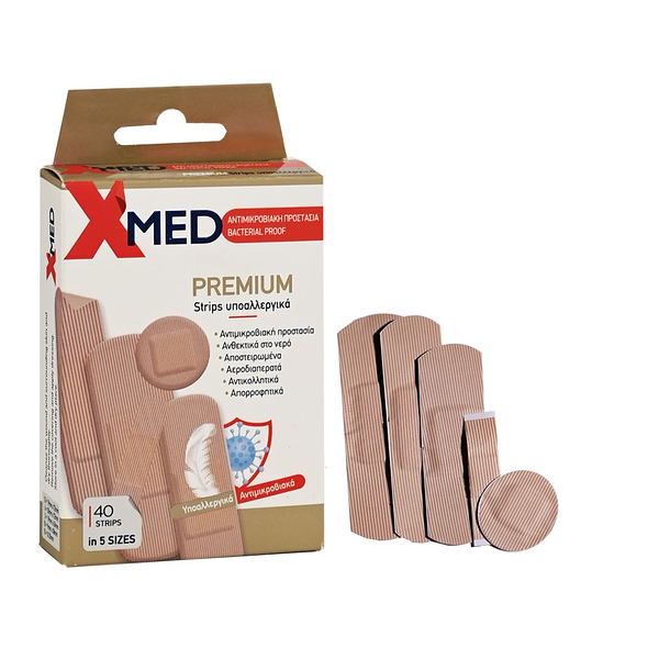 X-MED PREMIUM STRIPS 5 SIZES