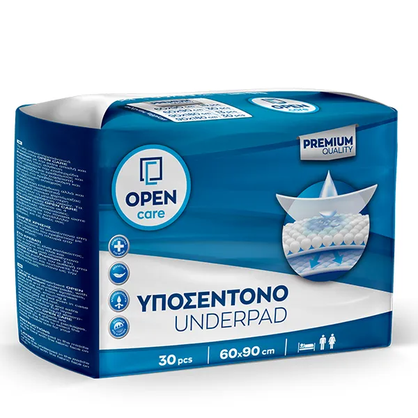 OPEN CARE UNDERPADS PREMIUM 60x90cm 15pcs OR 30pcs - Image 2