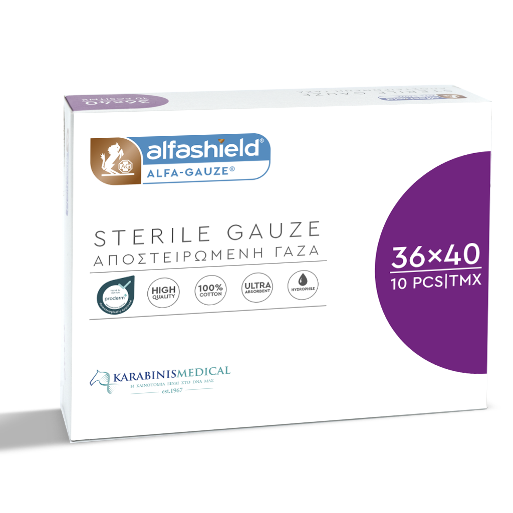 ALFASHIELD ALFA STERILE GAUZE 10/12pcs - Image 7
