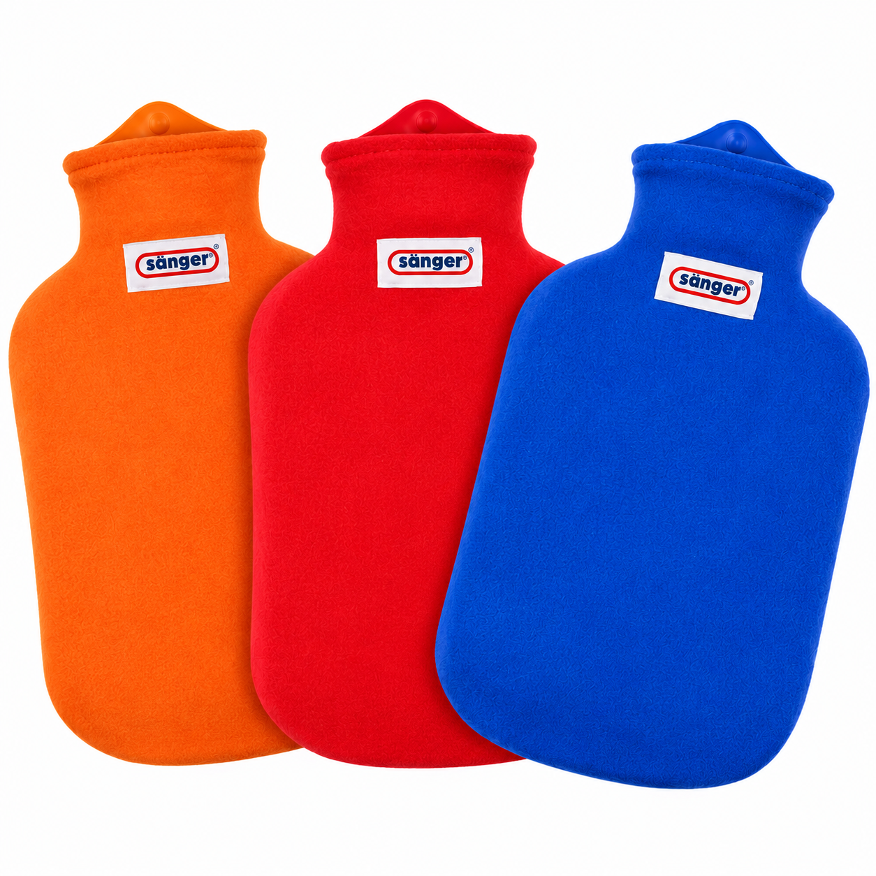 HOT WATER BOTTLE WITH COVER SANGER 2LTR