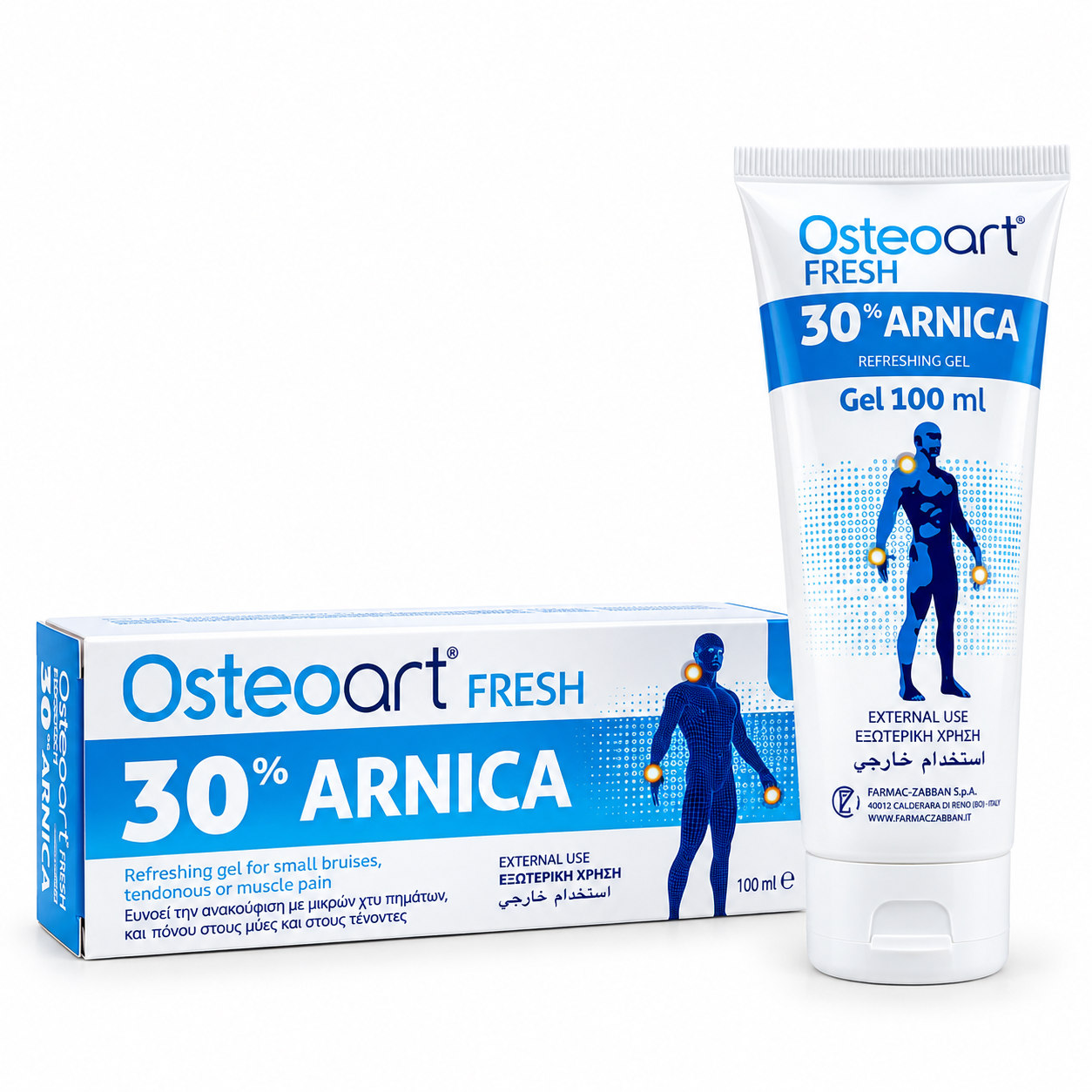 OSTEOART FRESH 30% ARNICA GEL 100ML