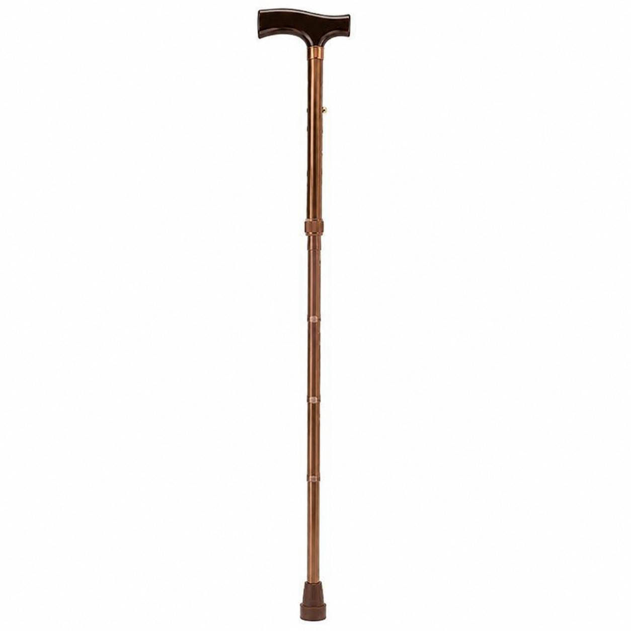 RARUS ADJUSTABLE WALKING CANE BLACK/BROWN - Image 2