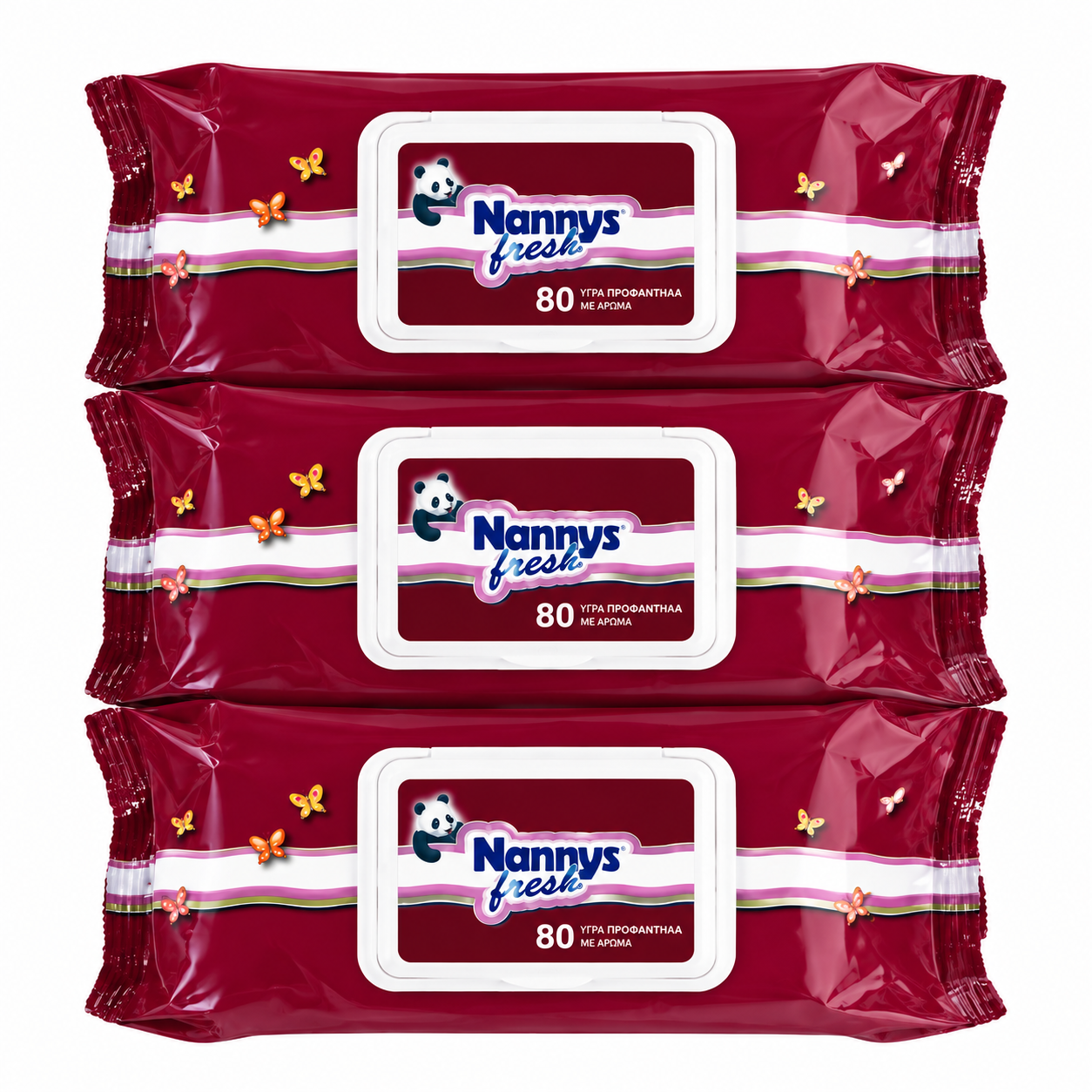 NANNYS FRESH WET WIPES 80PCS 1PACK/3PACKS - Image 2