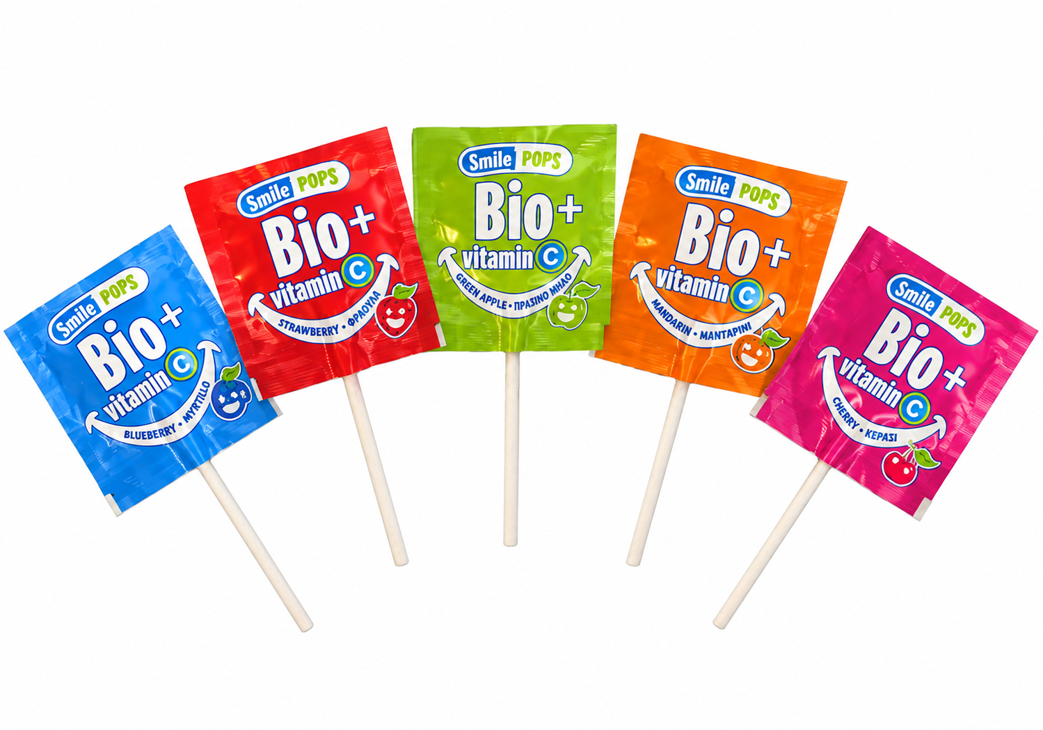 SMILE POPS BIO+ LOLLIPOPS 200pcs - Image 2