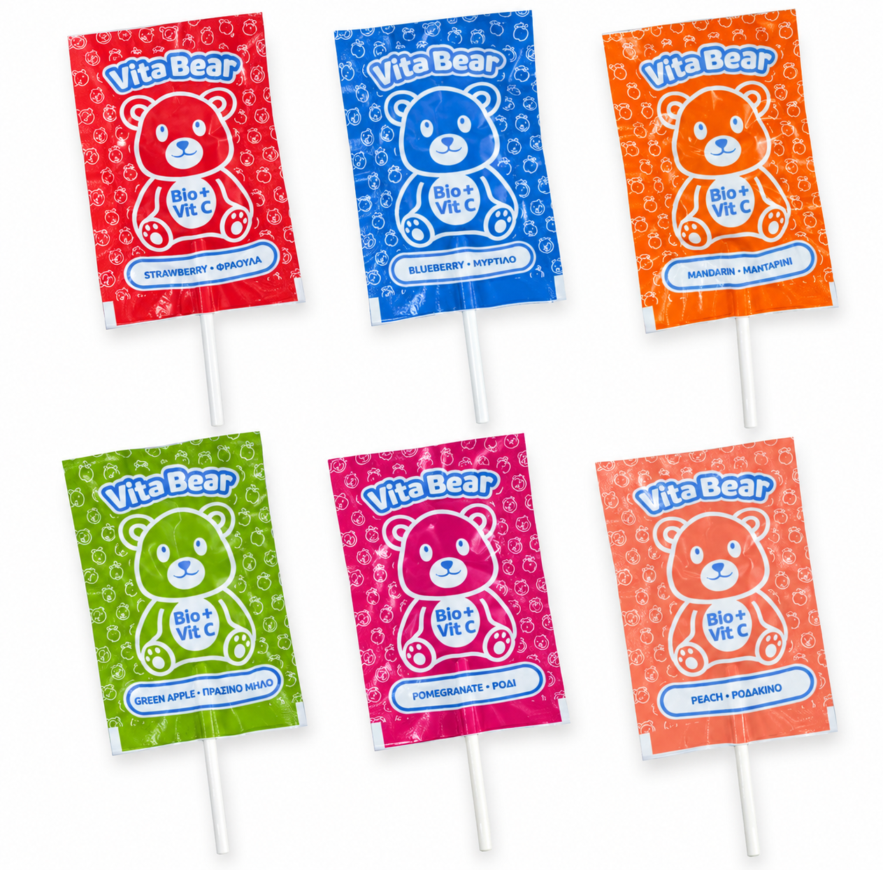 VITA BEAR BIO+ LOLLIPOPS 125pcs - Image 2