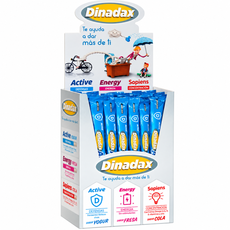 DINADAX ACTIVE YOGURT 60pcs