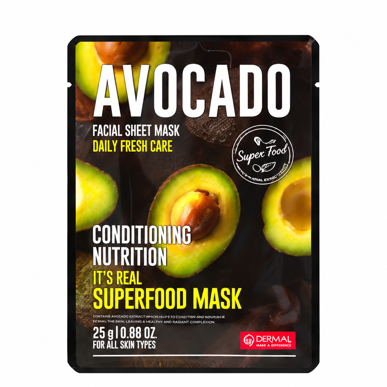 DERMAL AVOCADO SUPERFOOD MASK