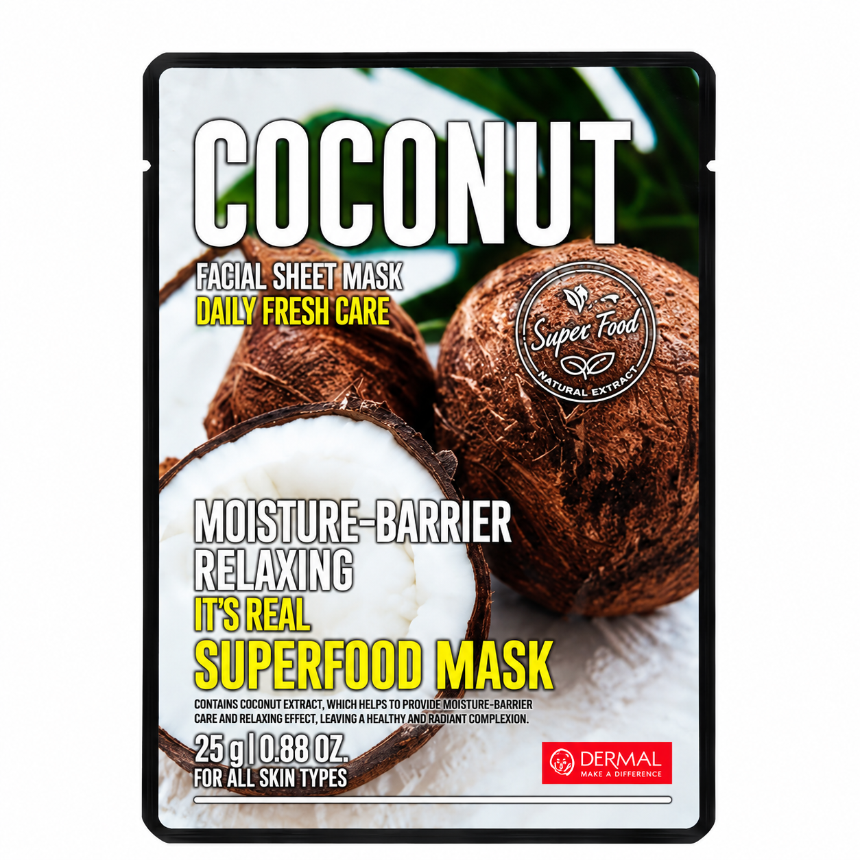 DERMAL COCONUT SUPERFOOD MASK