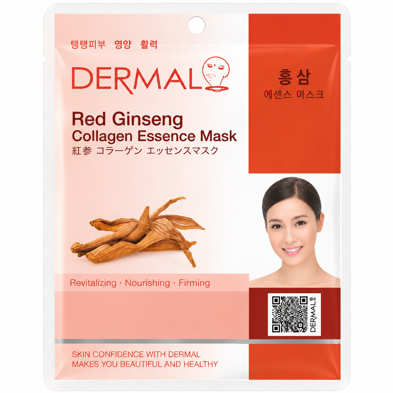 DERMAL RED GINSENG COLLAGEN ESSENCE MASK