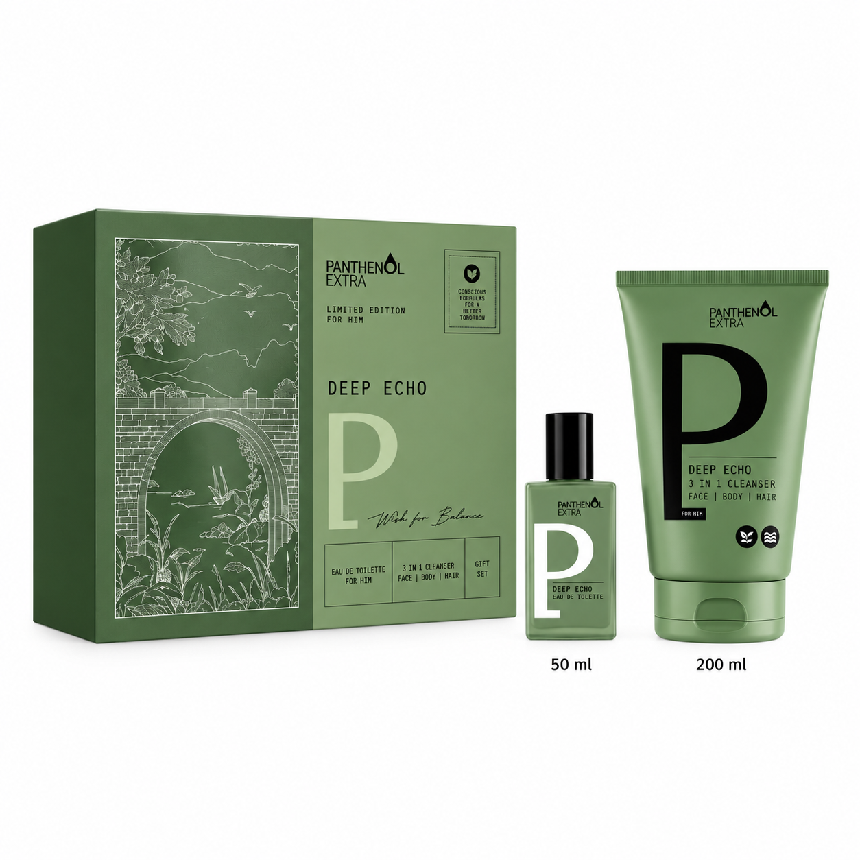PANTHENOL EXTRA WISH FOR BALANCE DEEP ECHO GIFT SET