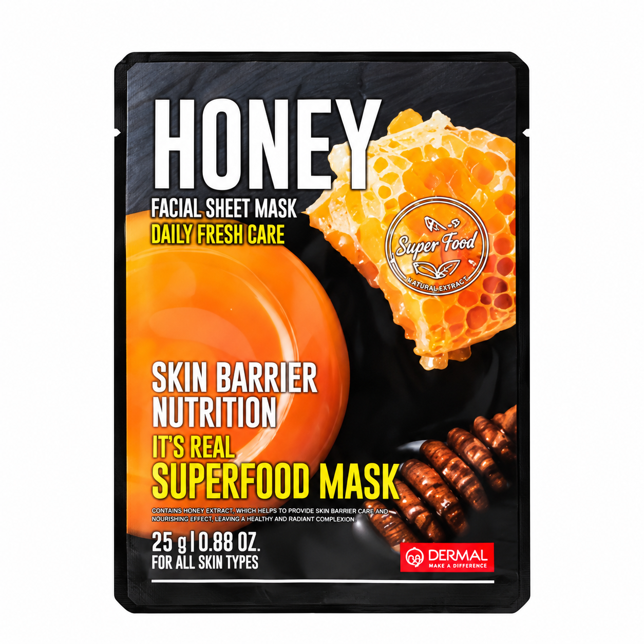 DERMAL HONEY SUPERFOOD MASK