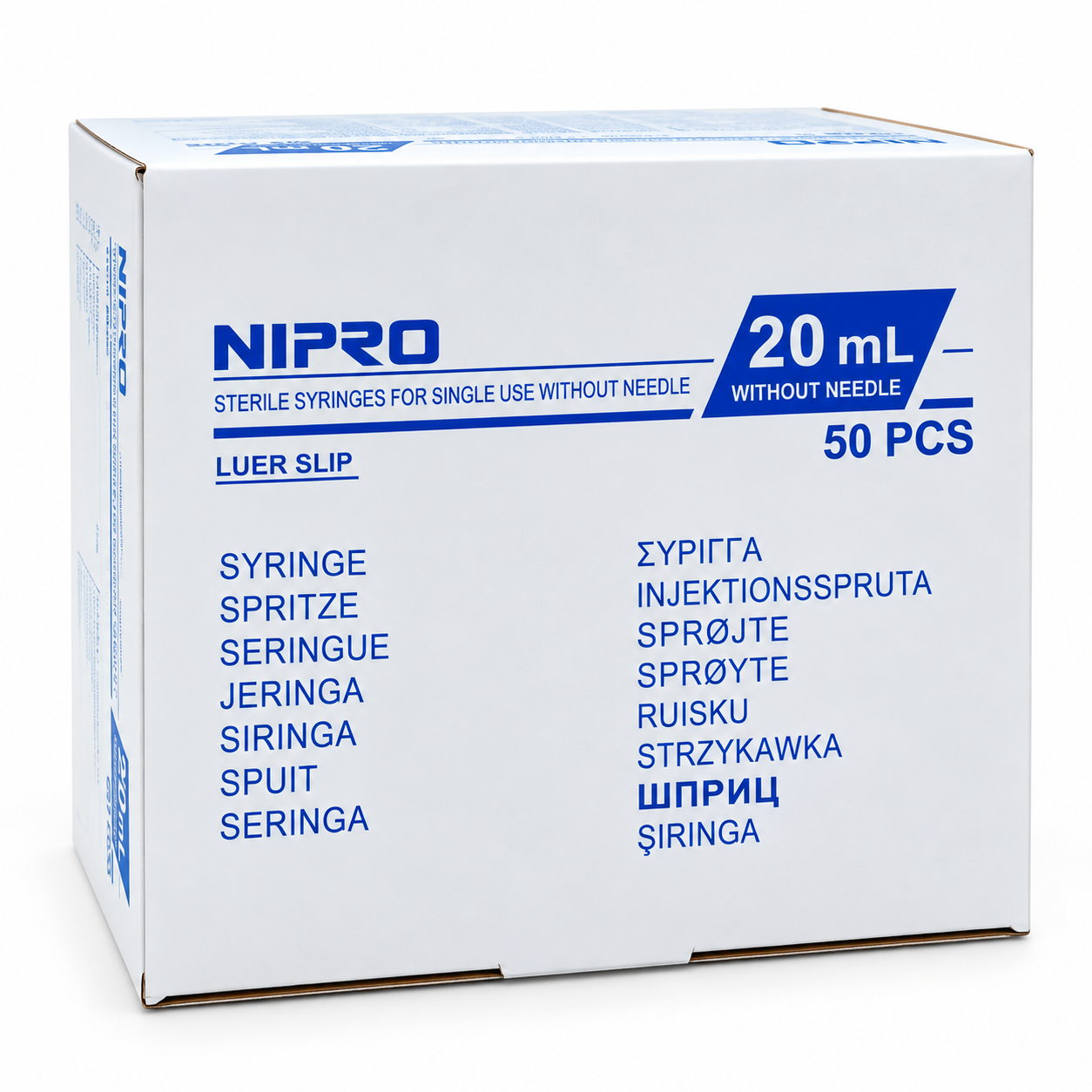 NIPRO SYRINGE WITHOUT NEEDLE 5ml, 10ml, 20ml & 60ml - Image 7