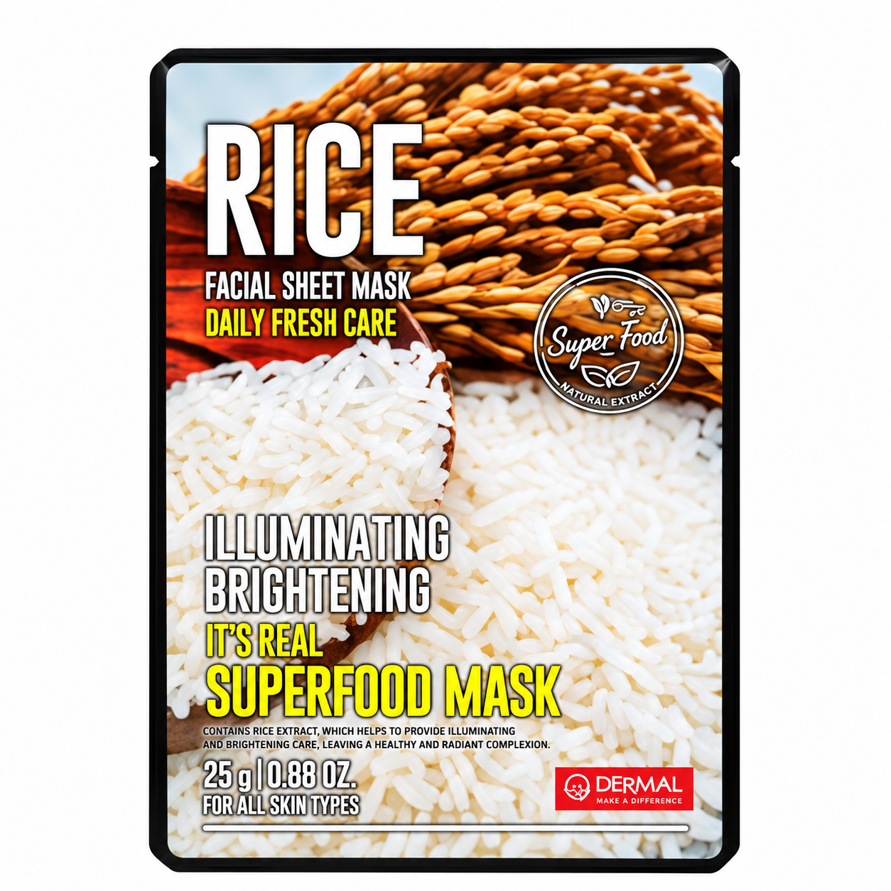 DERMAL RICE SUPERFOOD MASK